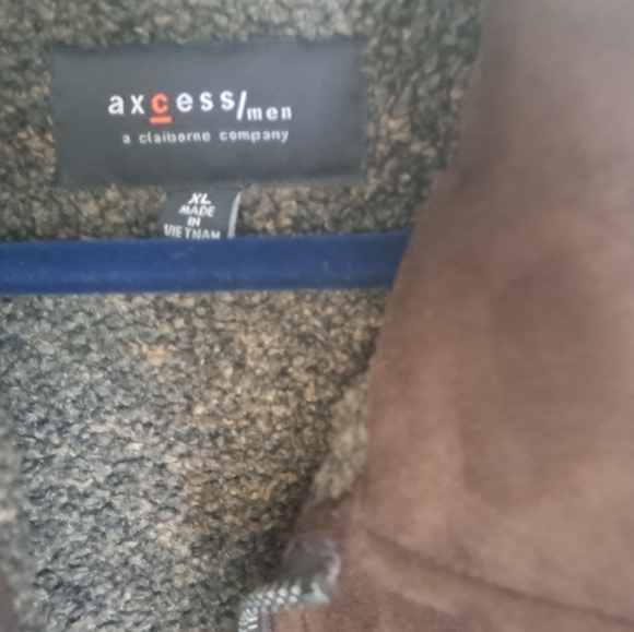 Access Men's Suede Jacket - Picture 2 of 6